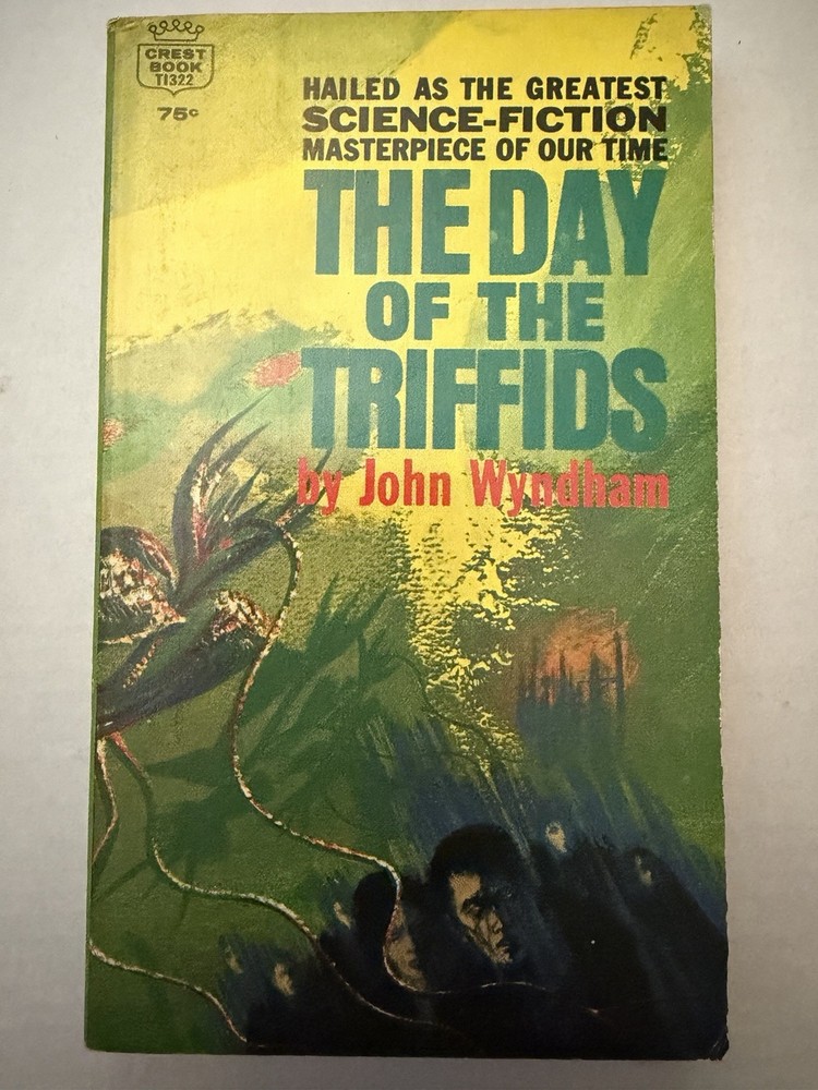 The Day of the Triffids John Wyndham 1970 Fawcett Crest Vintage Paperback