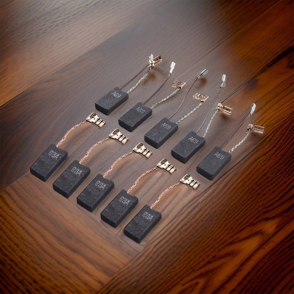 Replacement Carbon Brushes for Bosch 11241EVS (0611241739) Rotary Hammer 10pcs