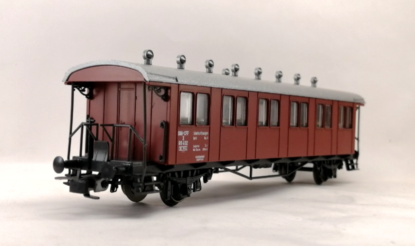 Liliput – H0 – 26955 – SBB-CFF – Accommodation Car Vol II – DC – Original Packaging-image