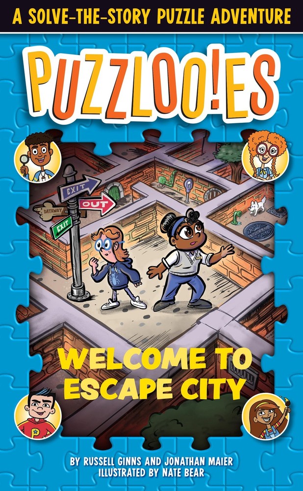 Puzzlooies! Welcome to Escape City: A Solve-the-Story Puzzle Adventure by Ginns