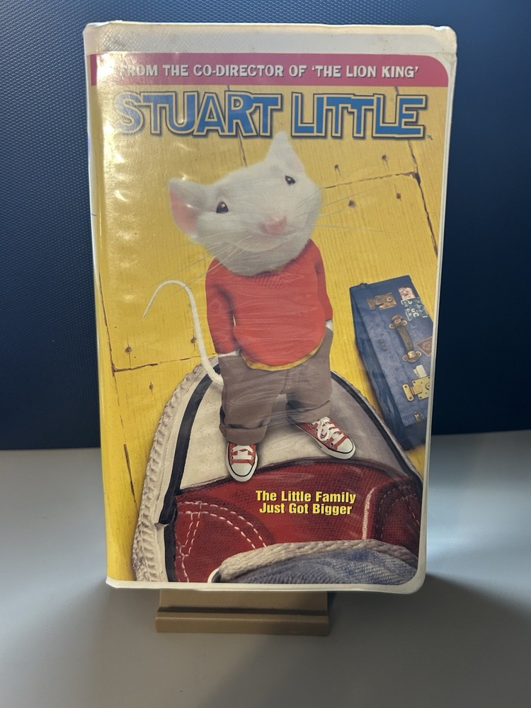 Stuart Little VHS 2000 Clamshell Case Columbia Pictures Rated PG Family