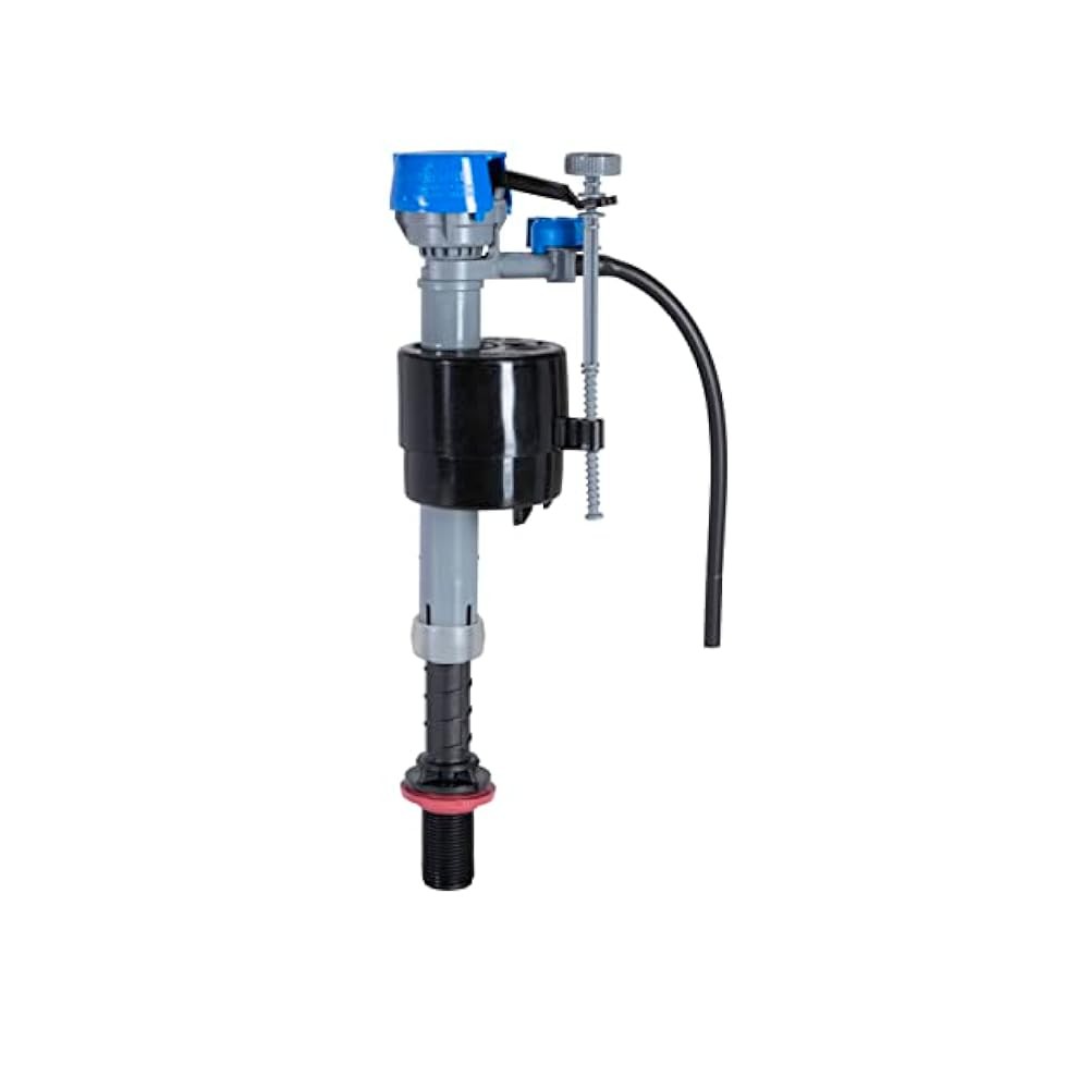 High-Performance Toilet Fill Valve Stops Leaks Noise and Slow Filling