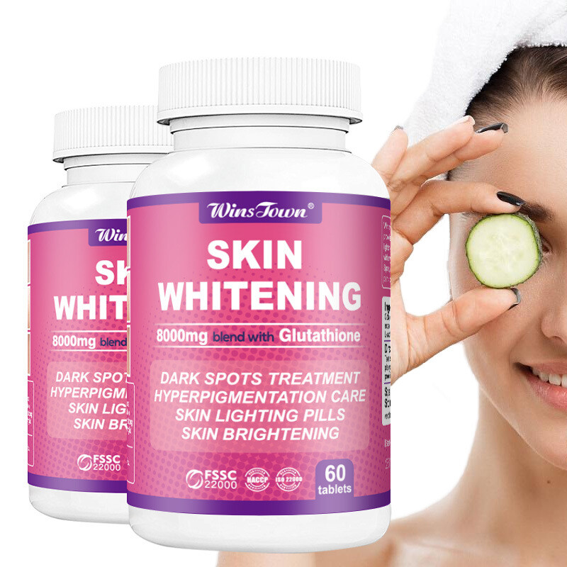 Supreme Gluta White 1500000mg Glutathione Capsules for Skin Brightening Anti-Aging