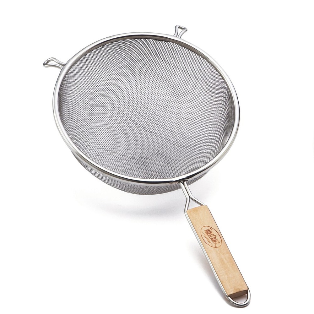 TableCraft 90 Tinned 4-3/4 Single Fine Mesh Strainer
