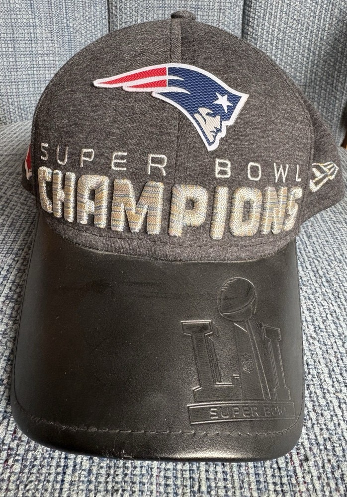 New England Patriots Super Bowl LI Champs Adjustable Strapback Hat - NFL