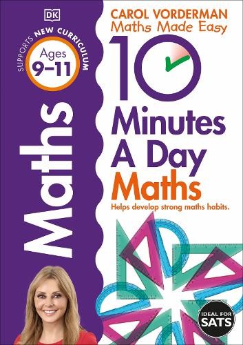 10 Minutes a Day Maths Ages 9-11 by Vorderman, Carol 1409365433 The Fast Free