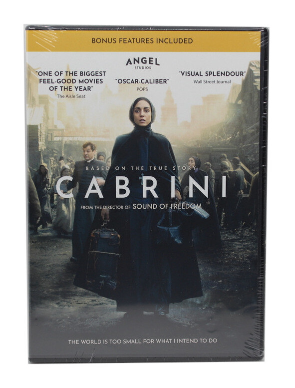 Cabrini Based On True Story NEW DVD Director Of Sound Of Freedom Drama
