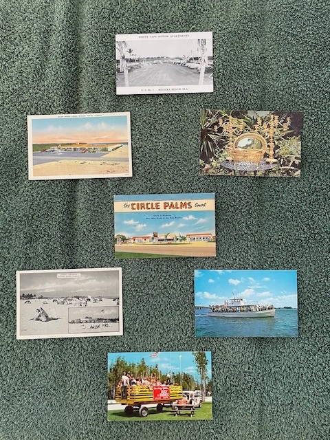 FL - Riviera Beach,FL,  7 diff antique old postcards 1930s-1950s