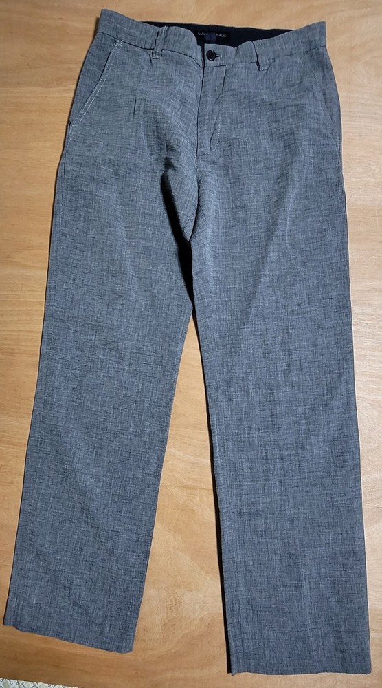Banana Republic Aiden Fit Linen Blend Pants Mens Tag 32 x 31