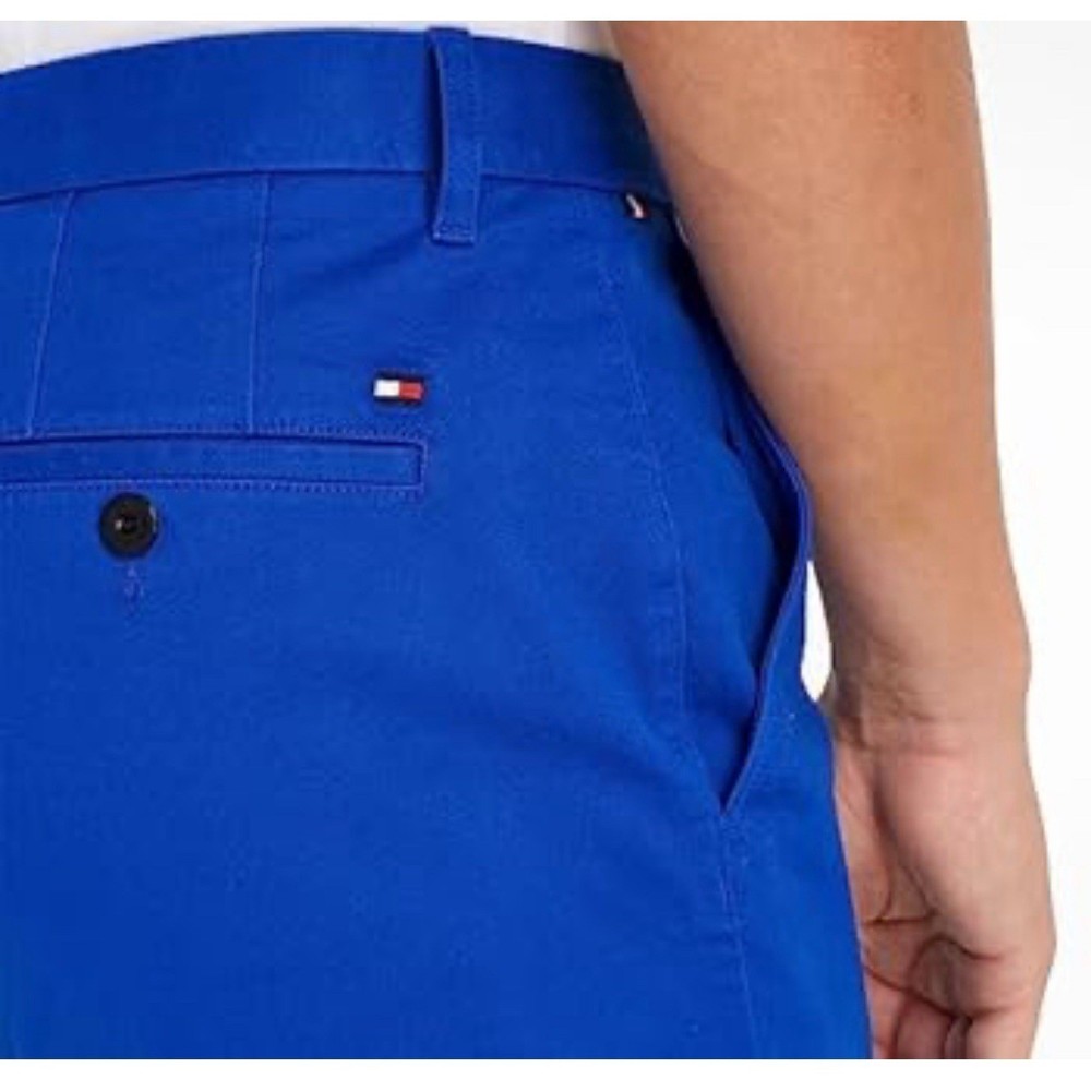 Tommy Hilfiger Mens Slim Fit Chino Pants Royal Blue 33x34 C887885120