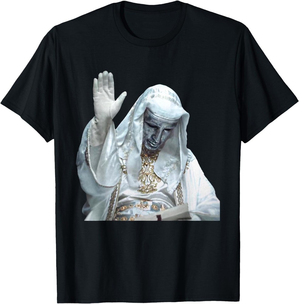 Silver Mask King Baldwin Meme Men Women T-Shirt