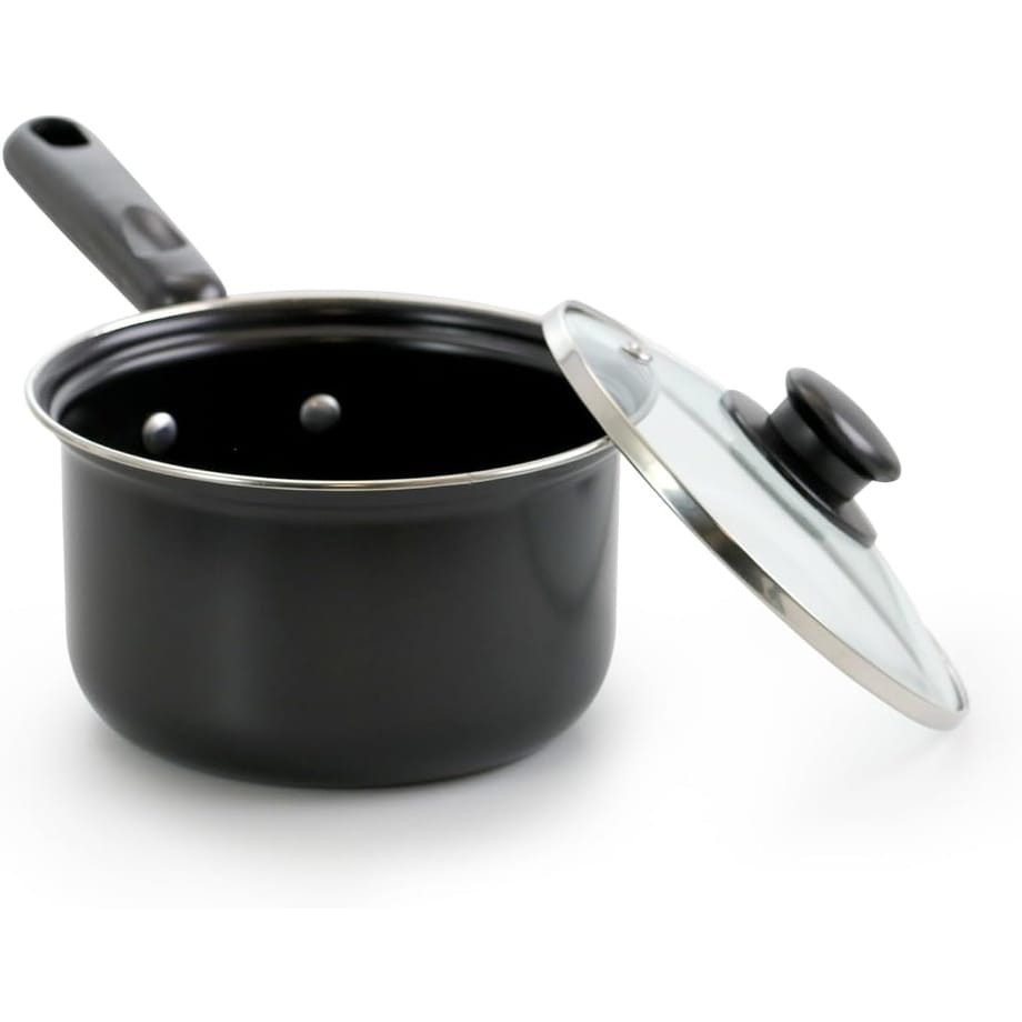 Better Chef 7-piece Carbon Steel Cookware Set Black