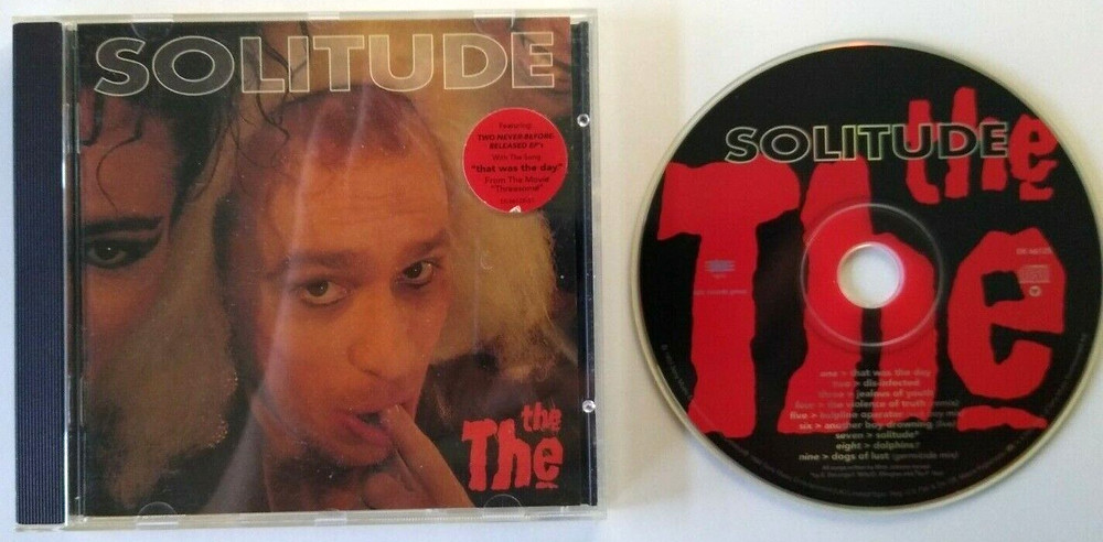 The The Solitude CD Album Synth-Pop New Wave Post-Punk Johnny Marr Matt Johnson