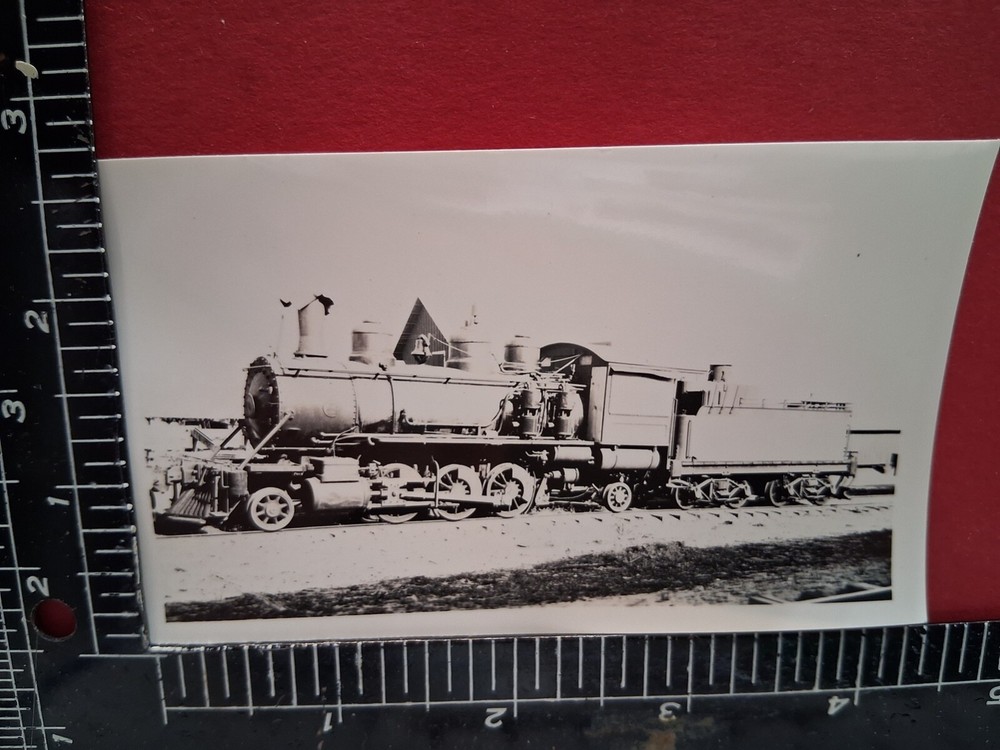 MC CLOUD RIVER LOGGING RAILROAD CO 2-6-2 LOCOMOTIVE #9  PHOTO MC CLOUD CA 1930's