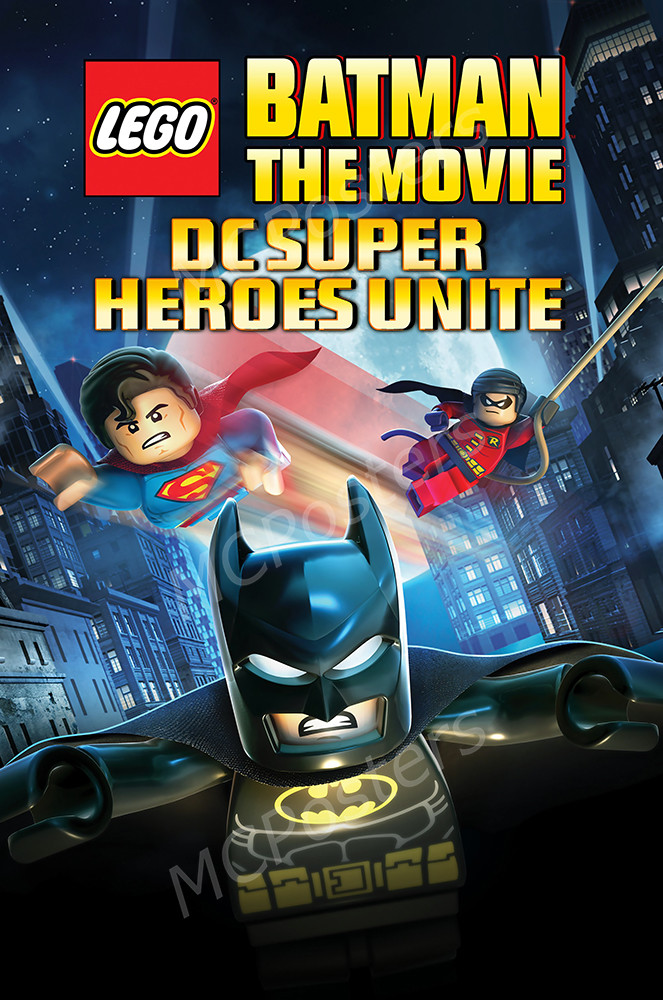 DC Batman Super Heroes Unite Movie Premium POSTER MADE IN USA - MCP130