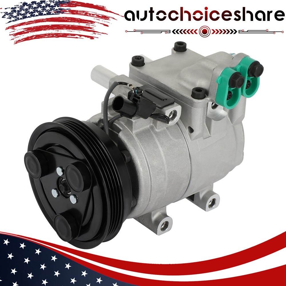 2001-2005 Hyundai Accent 1.6L AC Compressor & Clutch 9770125100