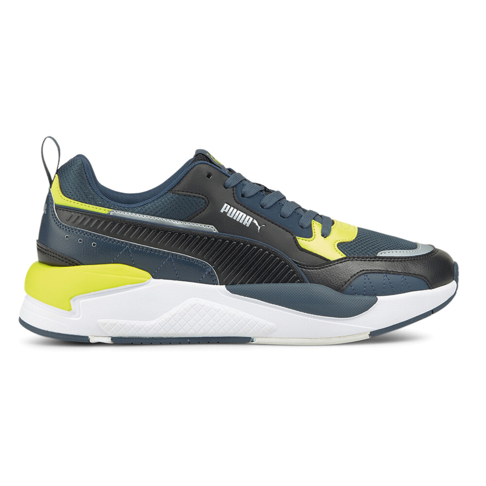 Puma XRay 2 Square Lace Up  Mens Black Sneakers Casual Shoes 373108-32