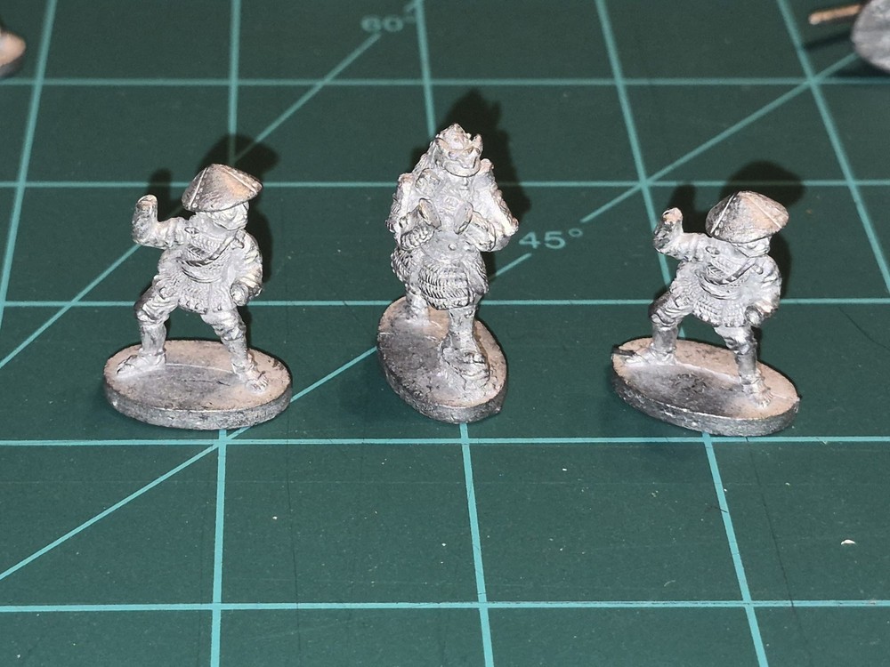 Vintage Grenadier AD&D Oriental Adventures Metal Miniatures 1985 1986 - Samurai
