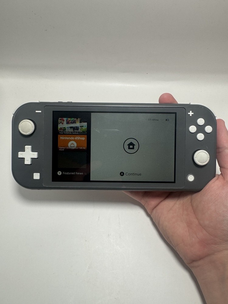 Nintendo Switch Lite Gaming Console - Grey TESTED