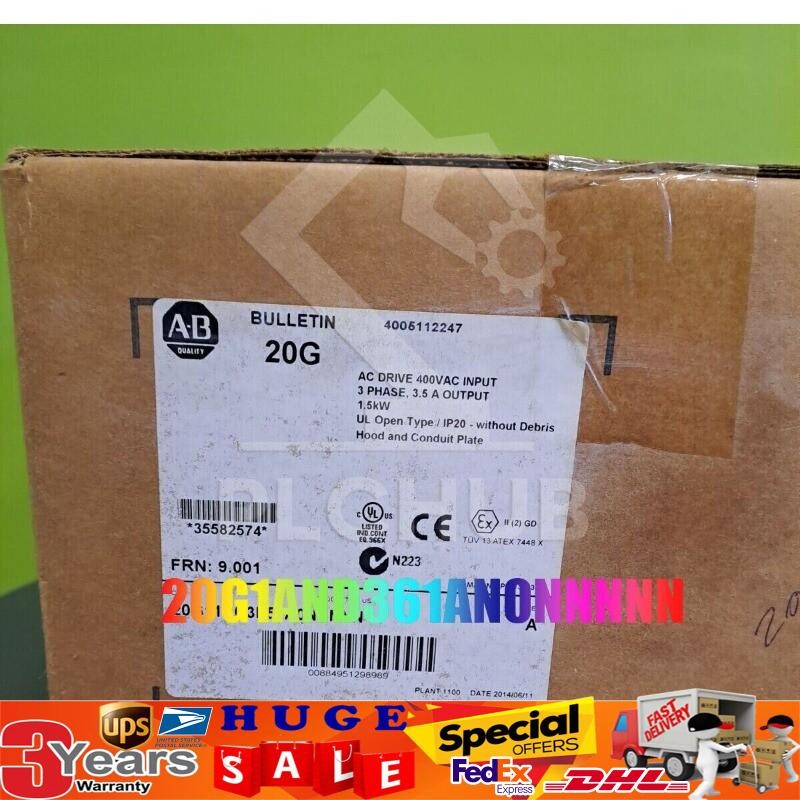 1PCS NEW 20G1AND361AN0NNNNN AC Drive in stock