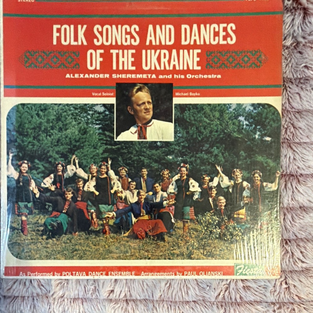Alexander Sheremeta Orchestra Folk Songs and Dances of the Ukraine LP