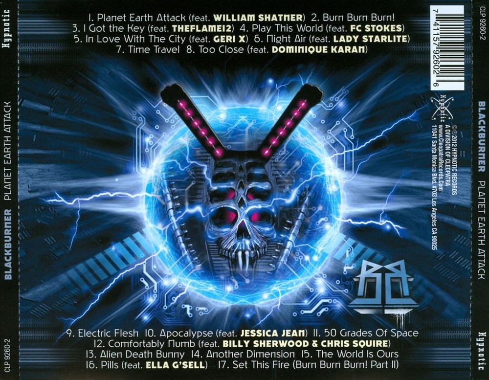 Blackburner Planet Earth Attack New Cd