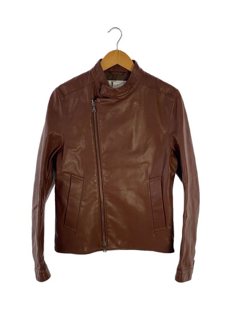 Edition Leather Jacket Blouson/2/Cowhide/Brw 3498