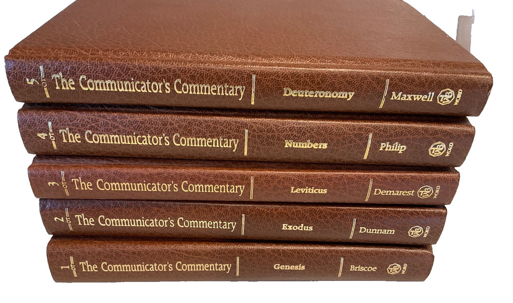 5 Communicator's Bible Commentary Genesis to Deuteronomy