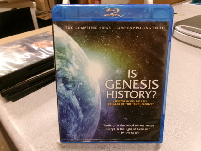 Is Genesis History? [Blu-ray], Very Good DVD, Del Tackett DM, Thomas Purifoy Jr