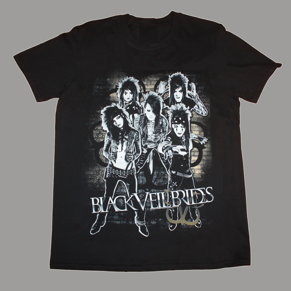 Black Veil Brides - Wall Background - Men's Unisex t shirt