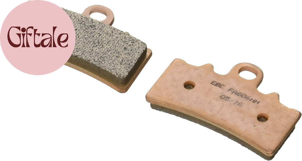 Brakes FA606HH Disc Brake Pad Set, Black, 1X1X1