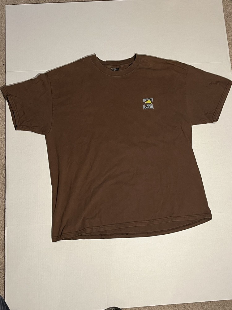 The Salty Dog Cafe Shirt Mens brown Comfort Colors Graphic Hilton Head Island
