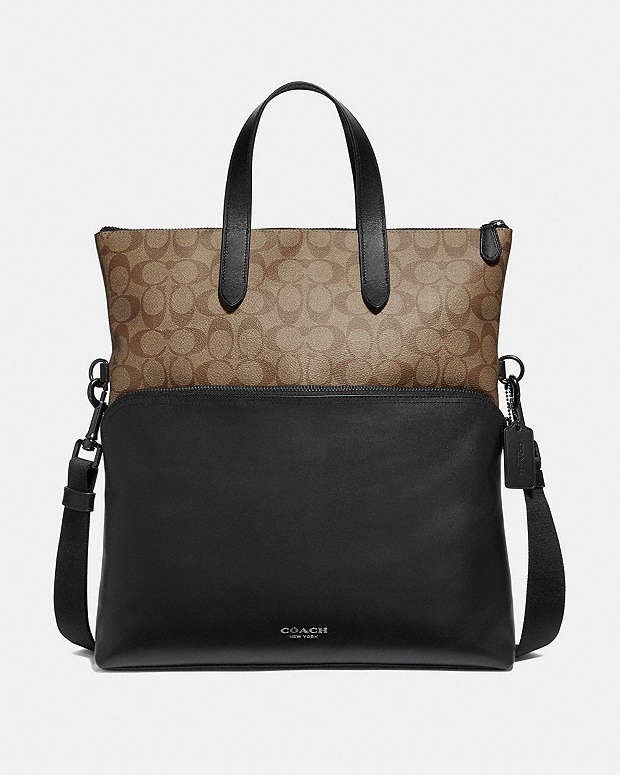 Coach Graham Foldover Tote Bag F72528 NWT Retail $550