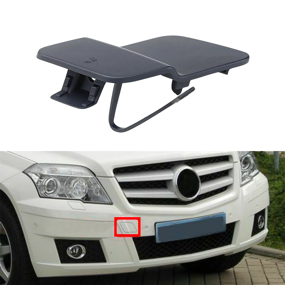 Front Bumper Tow Hook Cover Cap for 2008-2013 Mercedes GLK300 GLK350 X204