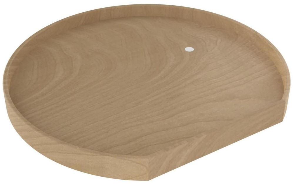 Rev-A-Shelf LD-4NW-201-28BS-1 Lazy Daisy Natural Wood Single 28
