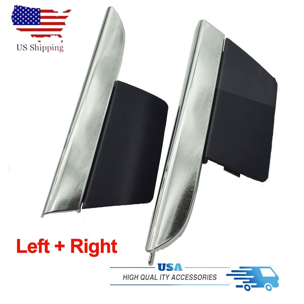 4Pcs Front Grille Trim and Tow Hook Cover for 2013-2015 Lexus RX350 RX450h 3.5L