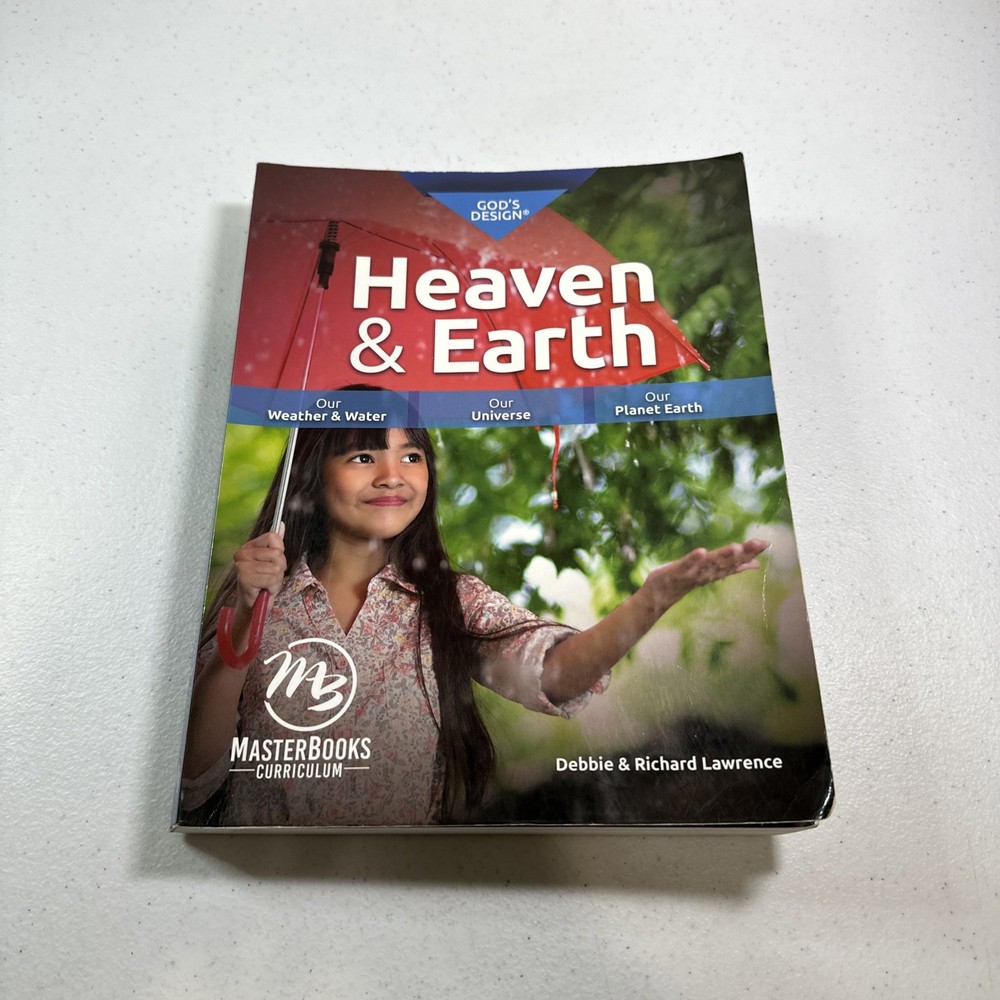Master Books God's Design Heaven & Earth Textbook Middle School PB Science