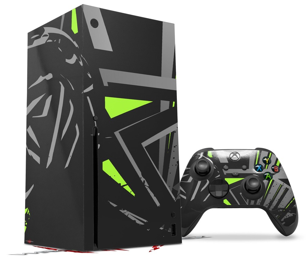 Skins XBOX Series X Console Controller Baja 0023 Lime Green