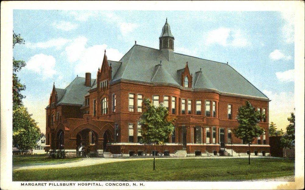 Margaret Pillsbury Hospital Concord New Hampshire NH 1920s