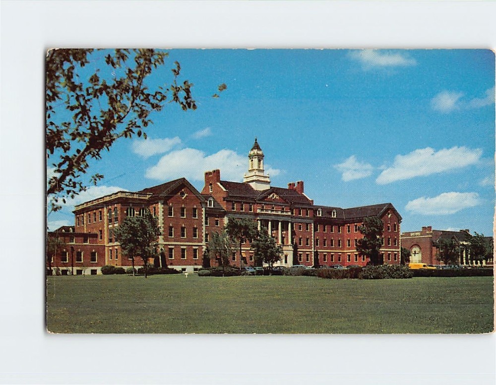 Postcard Veterans Hospital Wichita Kansas USA