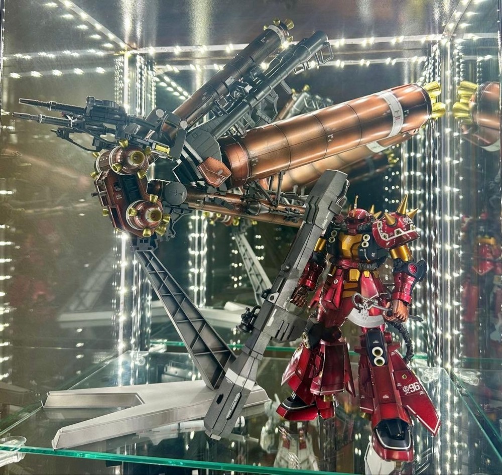 MG Psycho Zaku ver.ka Candy Gradation All Painted Finished Product #f5fd3f