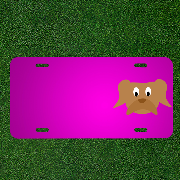 Create a Custom Personalized Car License Plate with Your Pet’s Name for a Unique and Special Touch