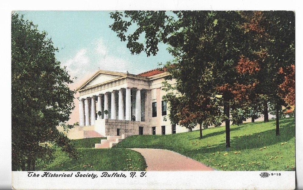 VTG Postcard - The Historical Society - Buffalo, New York NY