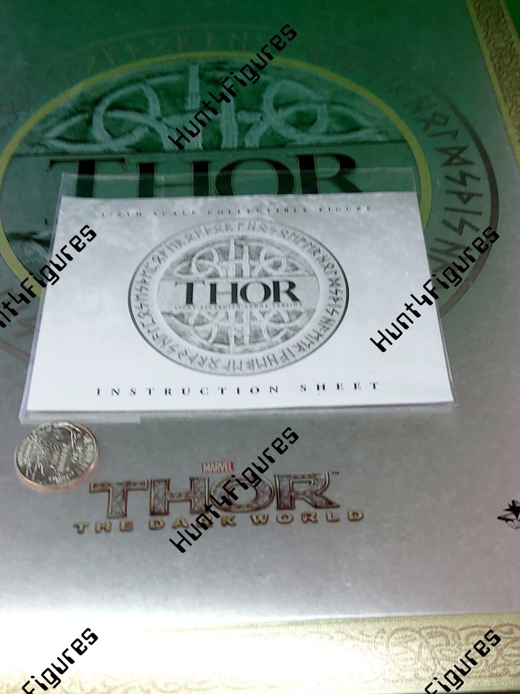 Hot Toys MMS225 Thor Dark World 1/6 Asgardian action Figure's Instruction Sheet