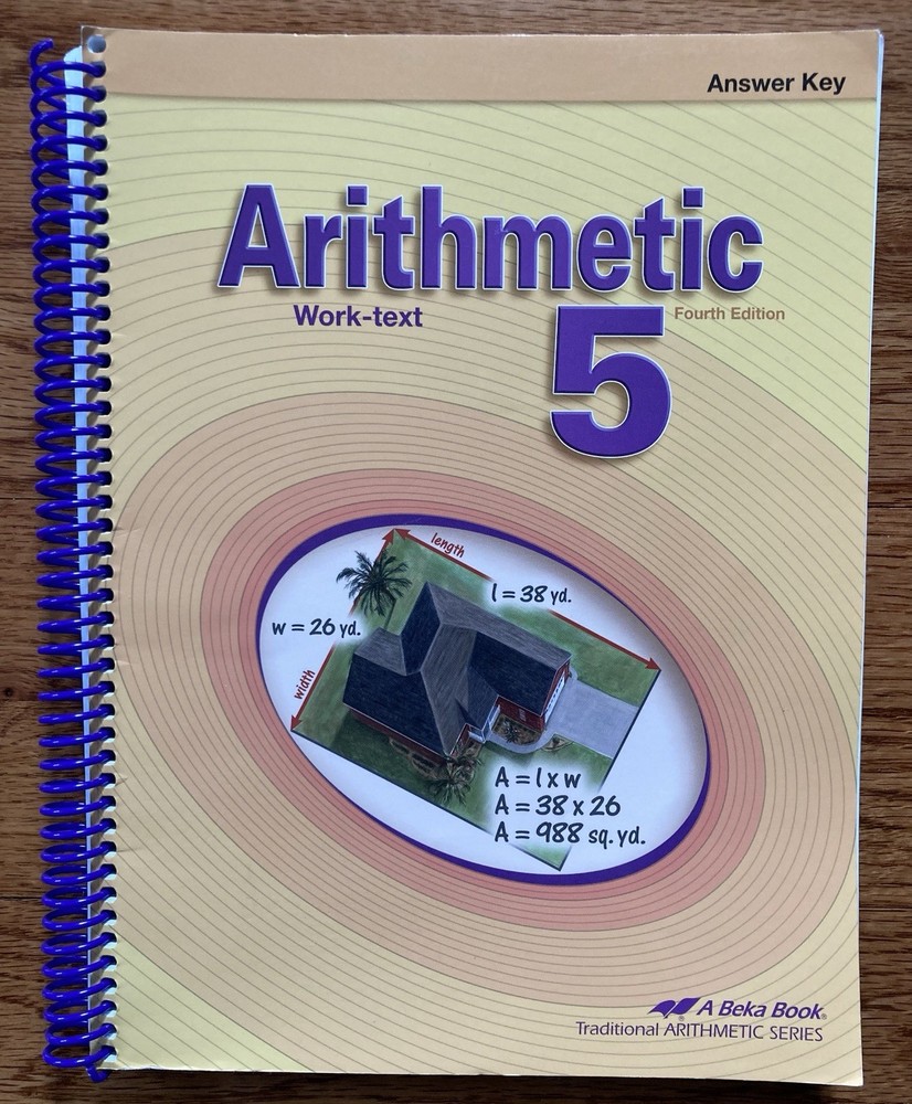 Abeka Arithmetic 5 Fourth Edition Answer Key