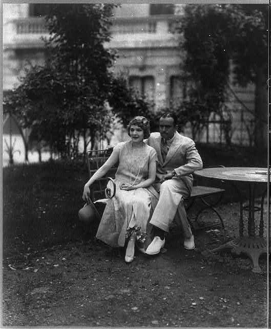 Photo:Mary Pickford,1892-1979,Douglas Fairbanks,1883-1939