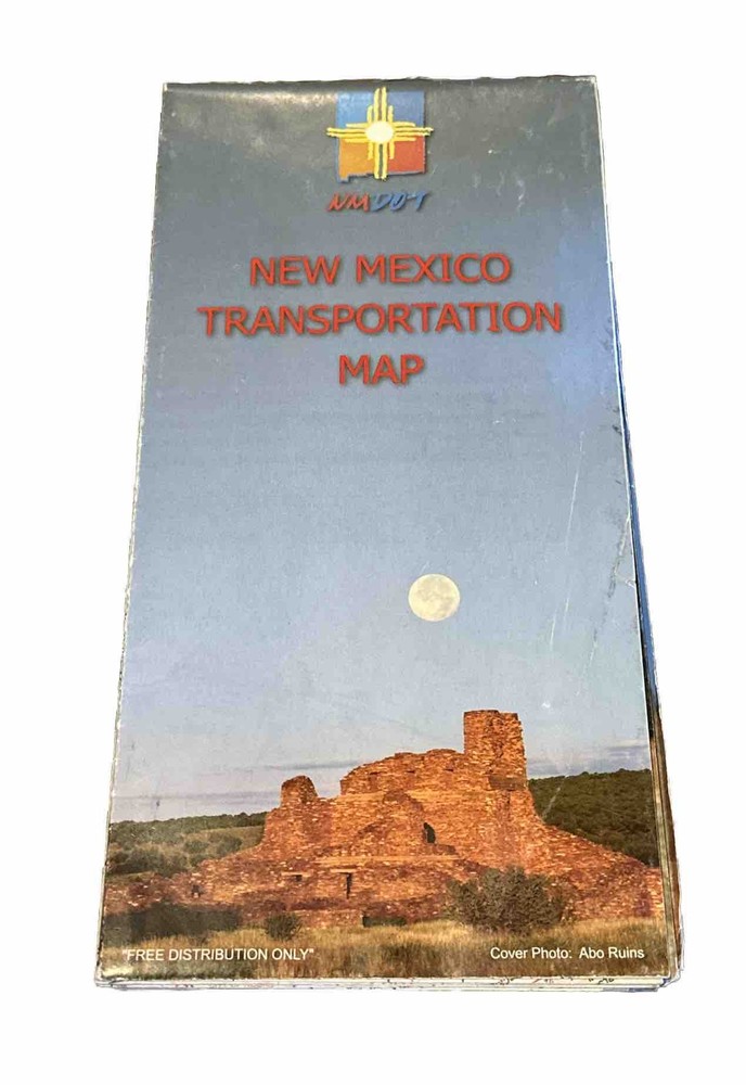 New Mexico Official State Highway Travel Transportation Road Map