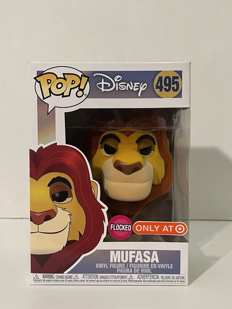 Funko Pop! Vinyl: Disney - Mufasa (Flocked) - Target (Exclusive) #495