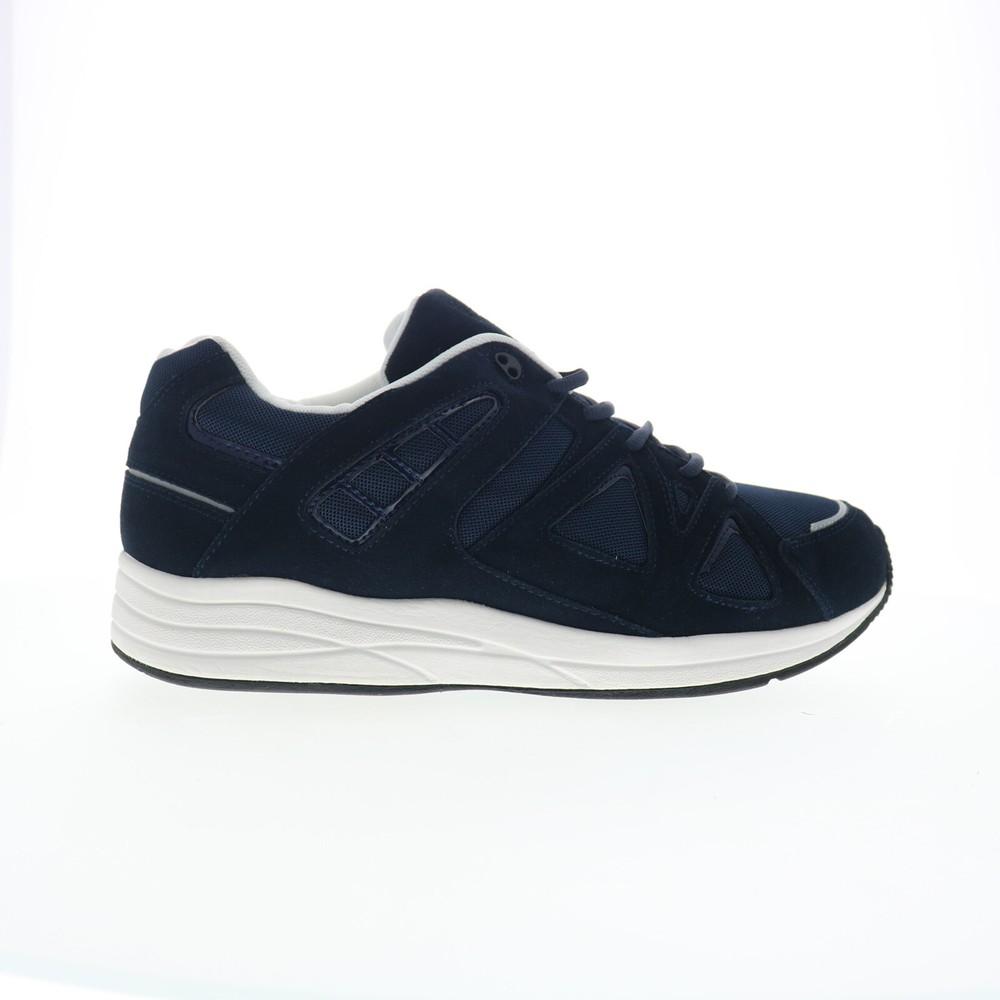 Drew Energy 40996-4V Mens Blue Narrow Suede Lace Up Lifestyle Sneakers Shoes