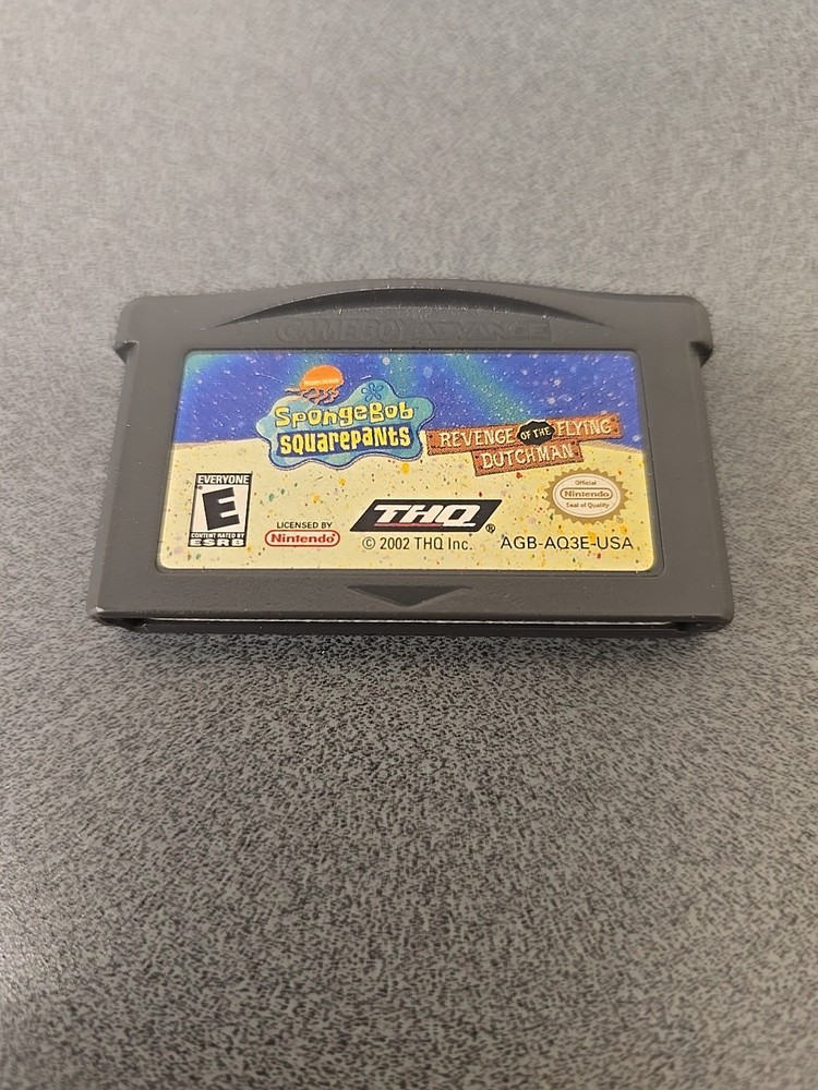 Nintendo GameBoy Advance SpongeBob SquarePants: Revenge of the Flying Dutchman